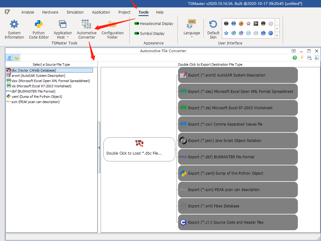Automotive File Converter